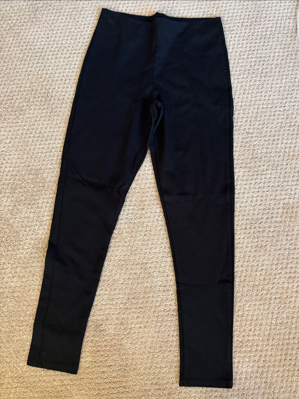 Worn Once Revamped Black High-Waist Leggings